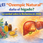 ¿El "Ozempic Natural" daña el hígado? La verdad sobre la Berberina en 2026