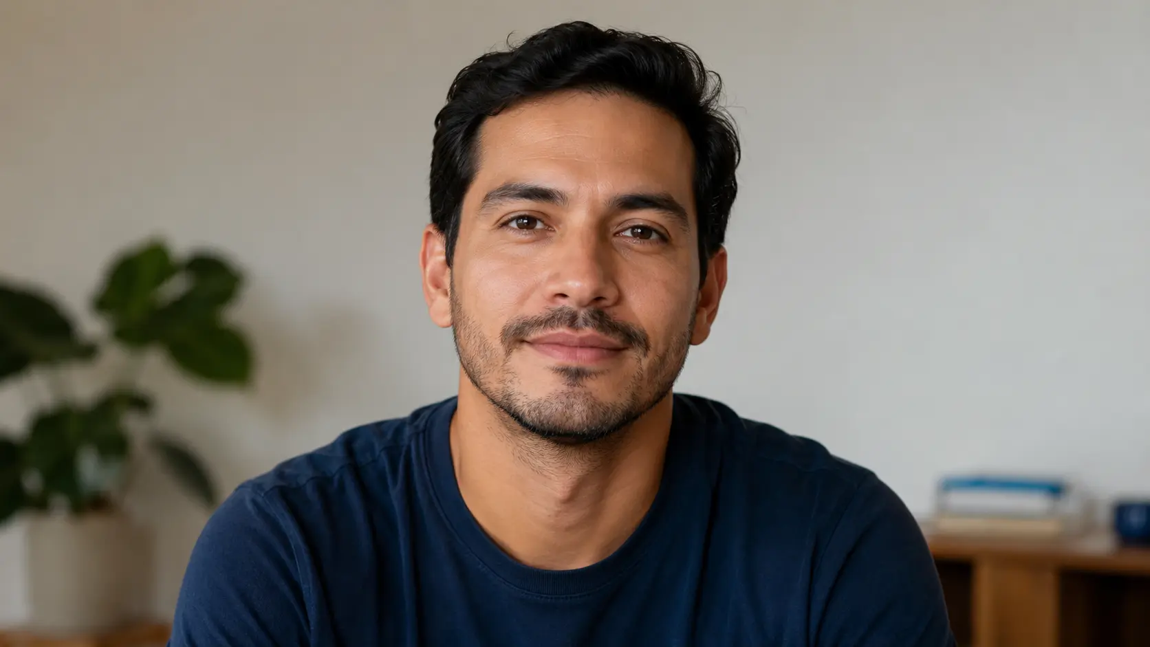 Hombre en consulta médica online con MiDocDoc